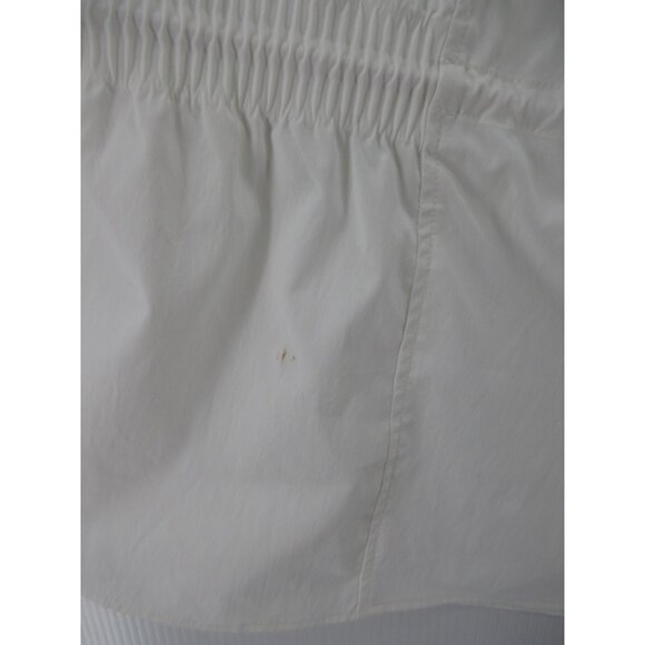 Athleta Top 1X Plus Levitate Poplin Tank Blouse Cinch Waist NEW * - Picture 3 of 13